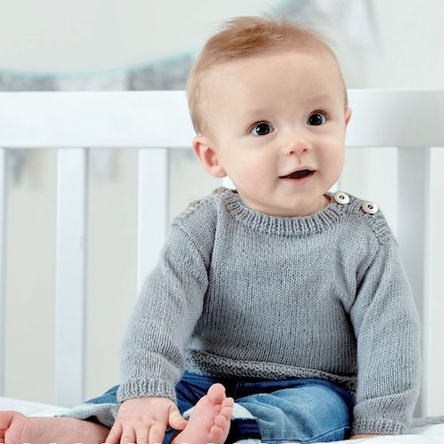 Baby Pram Set Knitting Kit Etsy