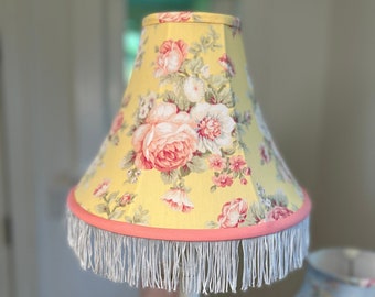Victorian Lampshade, Victorian Lamp Shade, Shabby Chic Lampshade, Floral Lampshade, FREE SHIPPING-Continental USA