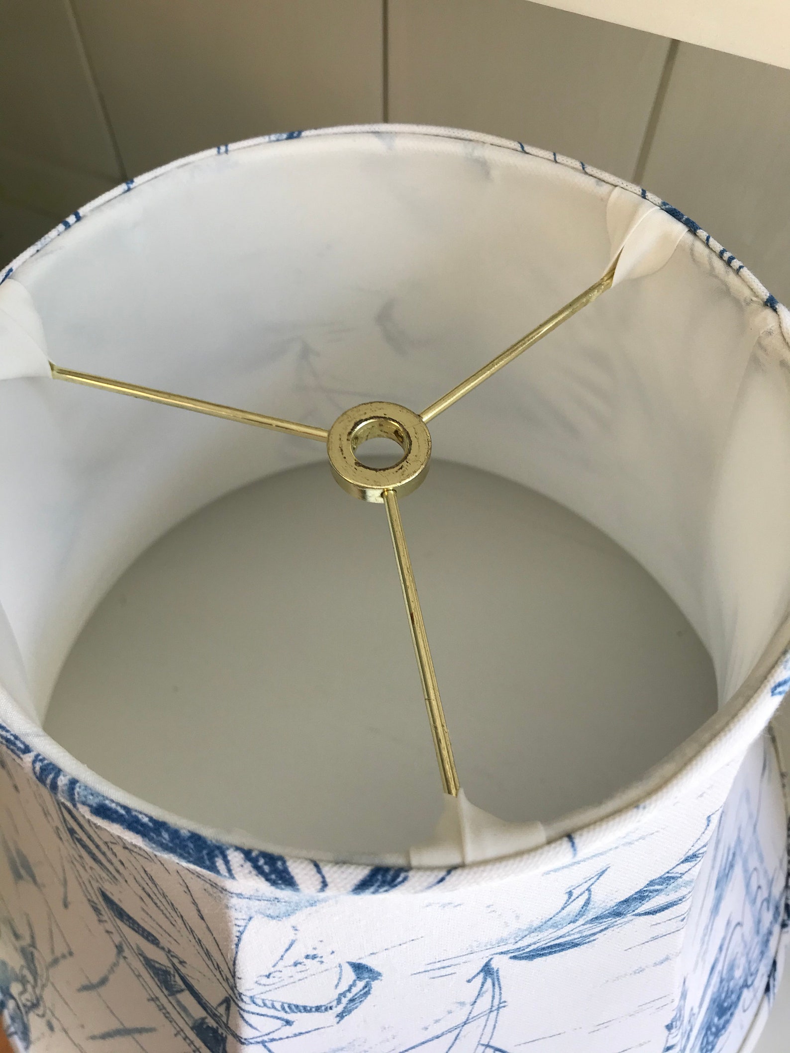 Nautical Lamp Shade Sailing Lamp Shade Coastal Lamp Shade Etsy