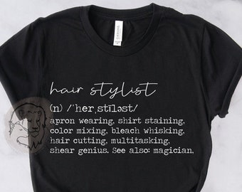 Hair Stylist Shirt Etsy