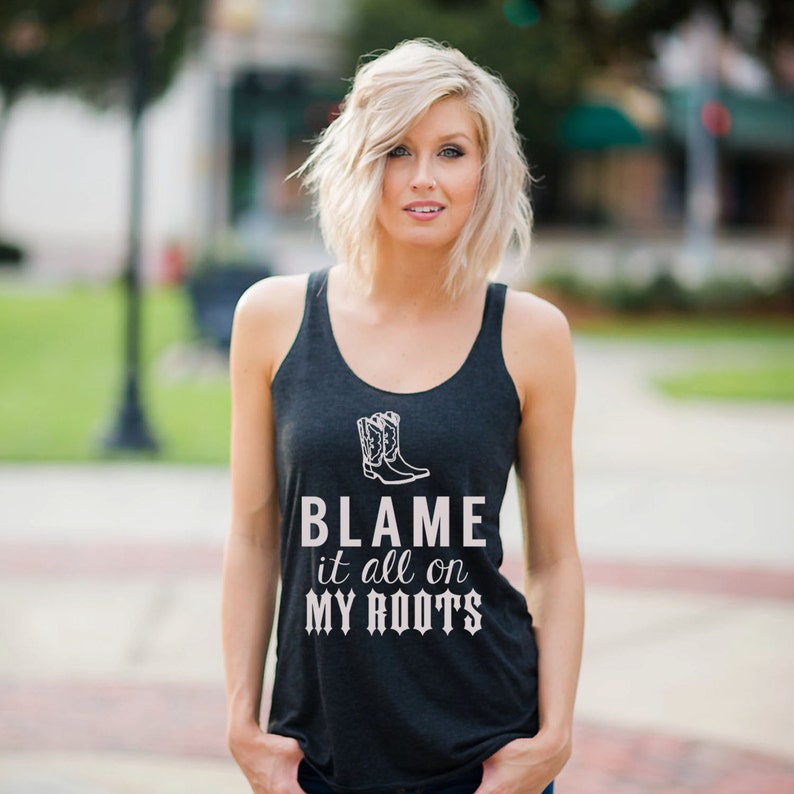 Blame It All on My Roots Garth Brooks Shirt Country Shirt - Etsy