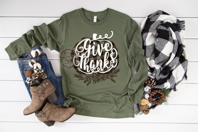womens thankful shirt