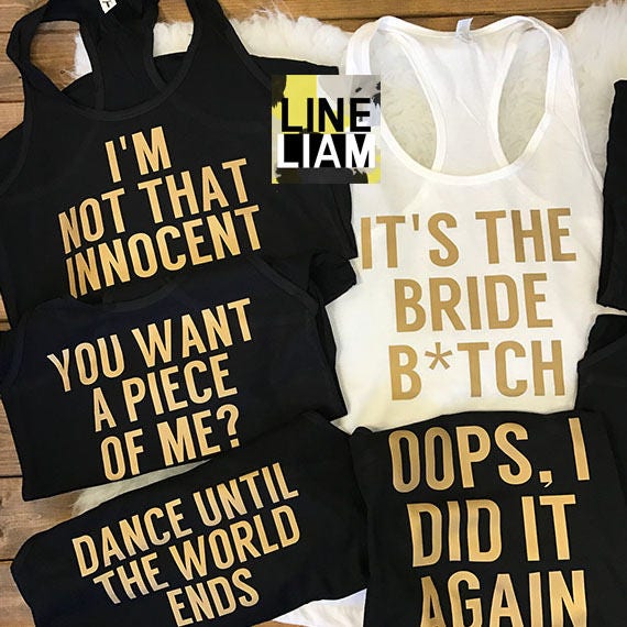 funny bridesmaid shirts