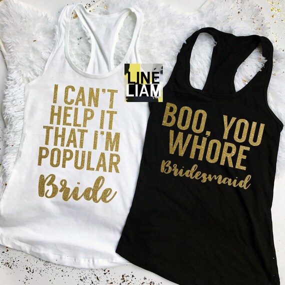 bridesmaid tanks
