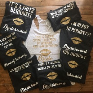 bridesmaids movie quotes shirts