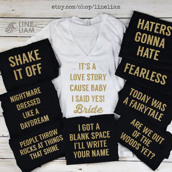 shirts bridesmaid shirts | Etsy