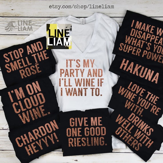 wine bridesmaid shirts