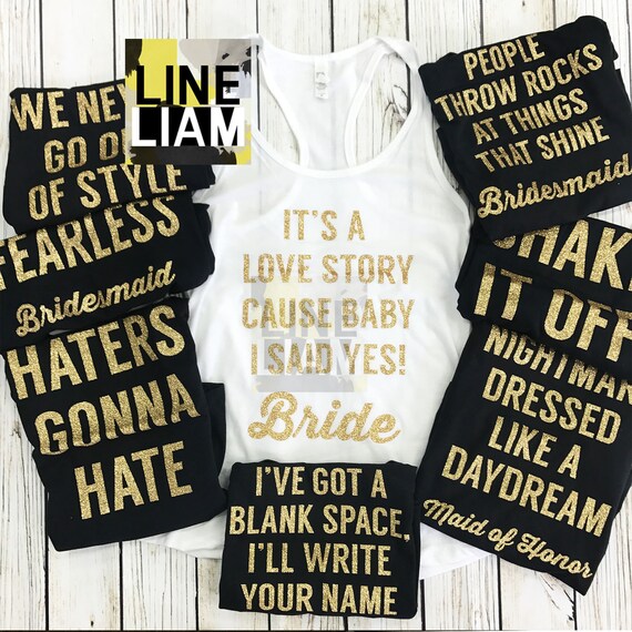 funny bridesmaid shirts