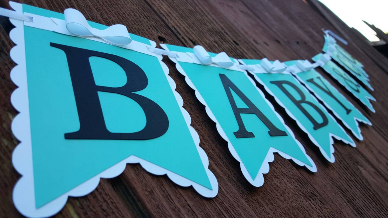 BABY & CO. Baby Shower Banner Etsy