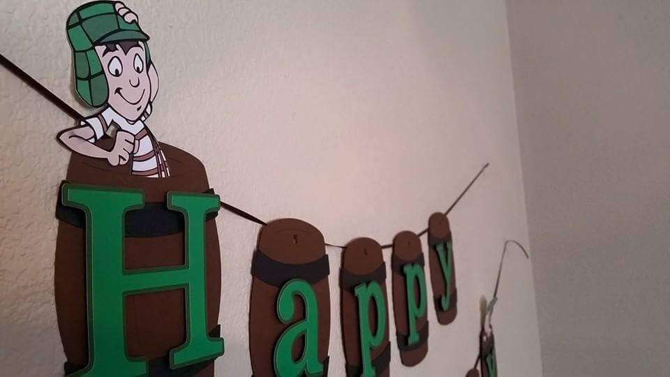 El Chavo Del Ocho Birthday Banner - Etsy