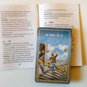 Un mensaje personal para usted de las "72 Tarjetas de Nombres": lectura de una tarjeta para obtener información, orientación y predicción sobre las preguntas de su vida.