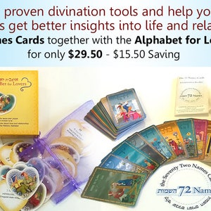 Acquista questi due strumenti di divinazione comprovati per un enorme sconto e ottieni a te stesso o ai tuoi cari eccellenti intuizioni sulla vita e sulle relazioni