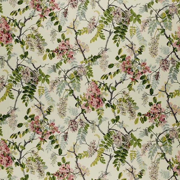 SALE!!!!,Schumacher  Fabric Wisteria Vine  Ivory 50% OFF LIST-