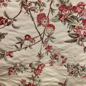 Italian Upholstery Trellis Floral