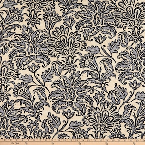 SALE !!!Tommy Bahama,Batiking Noir Outdoor Fabric,  Fabric By The Yard