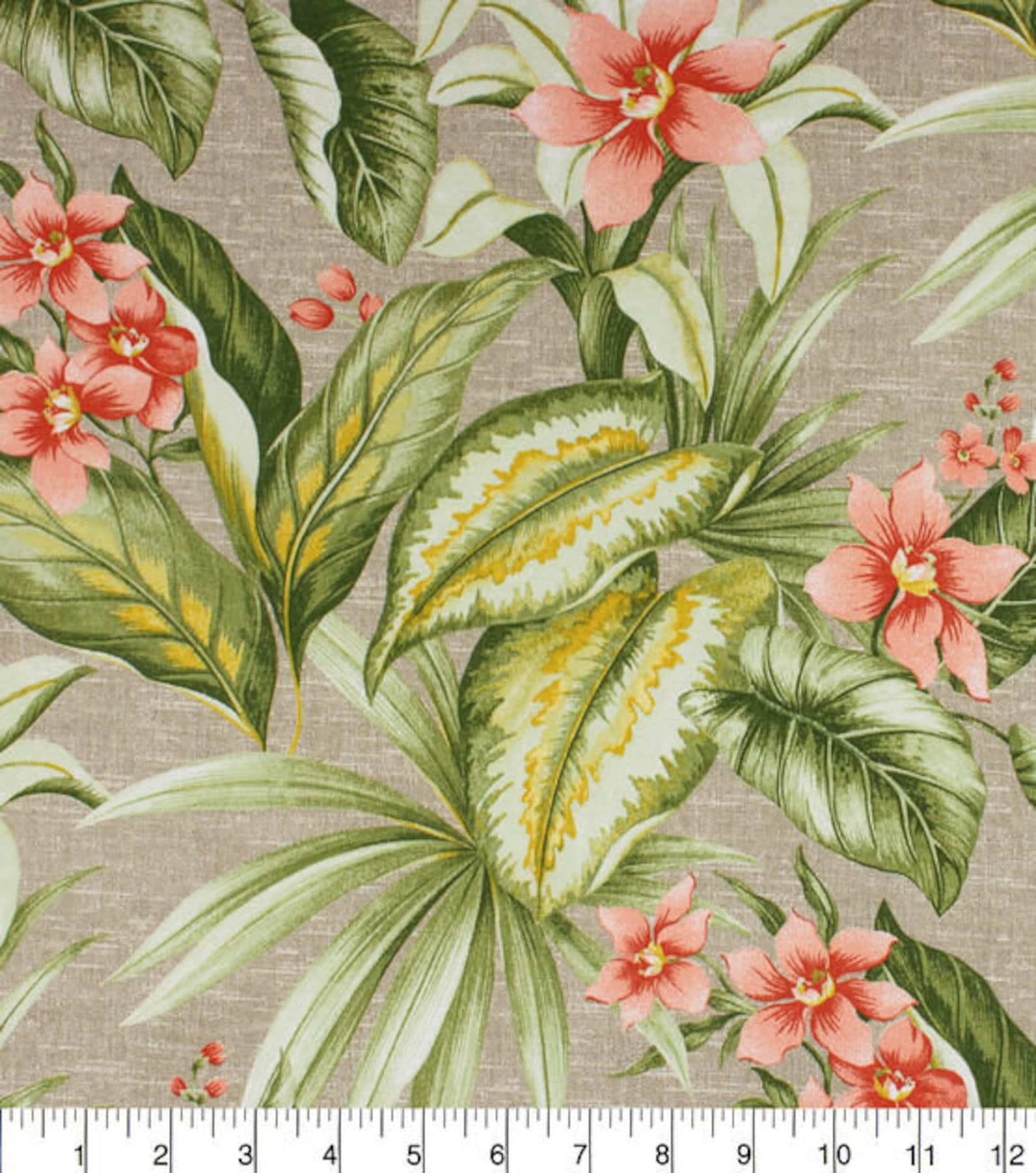 Solarium Shop SALE!!! Tahiti Sunrise Richloom Solarium Outdoor Fabric by the Yard - Etsy