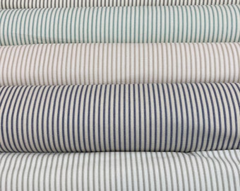 SALE!!,Berlin Ticking  Stripes  10 colors to chose From, Fabric By The Yard
