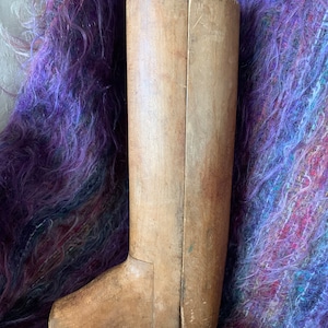19th Century Wooden Boot Makers Mold