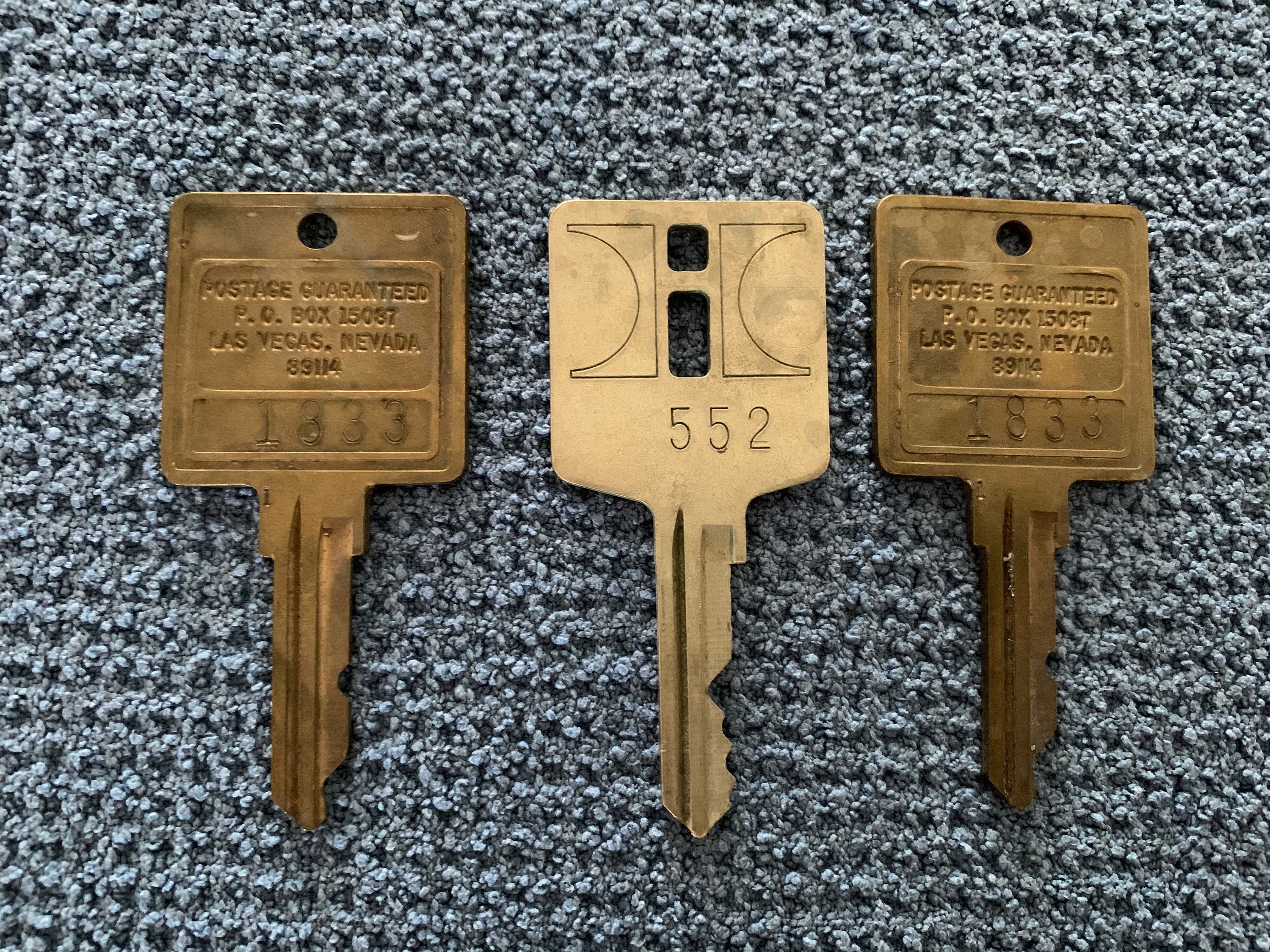9 Vintage Las Vegas Hotel Keys Etsy