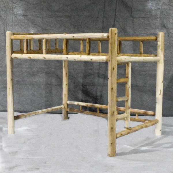 Queen Handcrafted Loft Bed