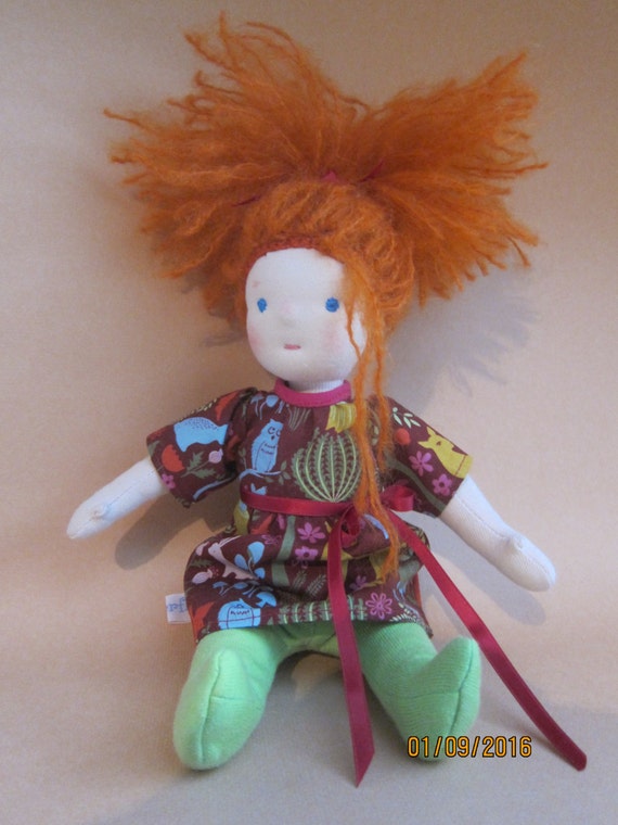 soft doll with hair