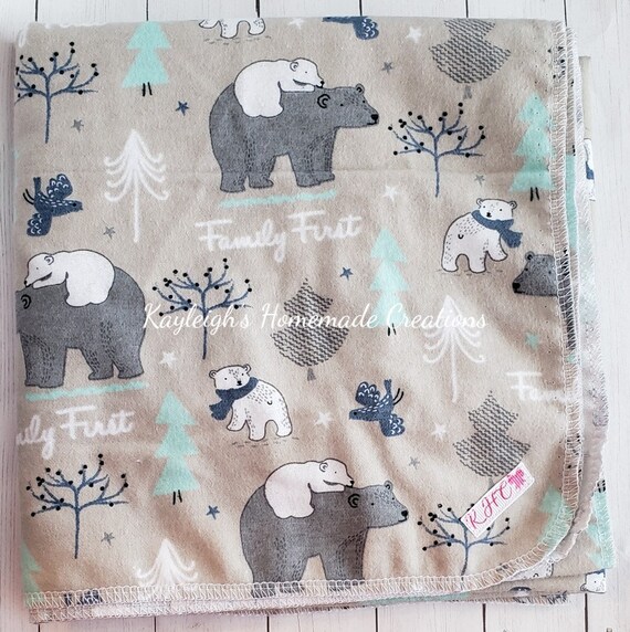 navy blue receiving blankets