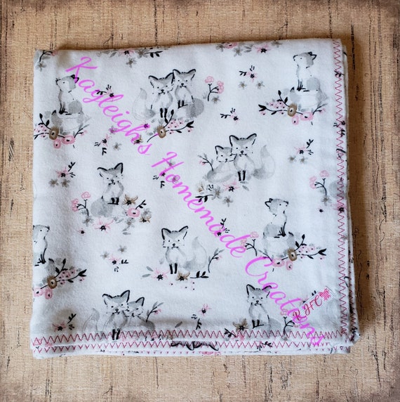 fox receiving blankets