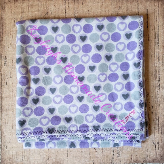 gray receiving blankets