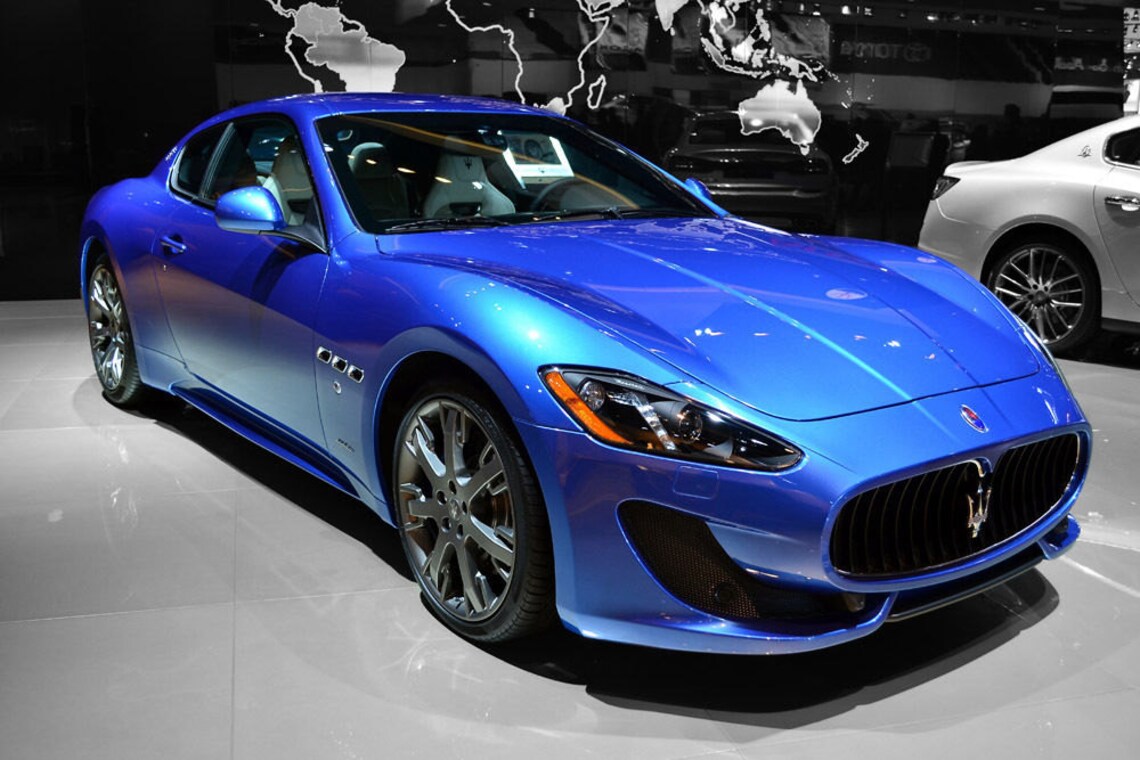 Как выглядит maserati