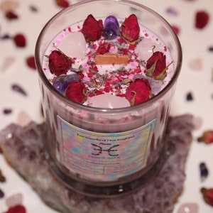 Pisces Crystal Candle|Crystal Candle|Zodiac Candles|Zodiac Crystal Candle|Zodiac Candles|Pisces Crystals|Zodiac|Astrology|Crystal Candles