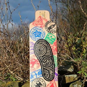 SP8BOARDS &quot;Tread&quot; - a longboard deck with low ground clearance specifically designed for easy long distance pushing and cruising