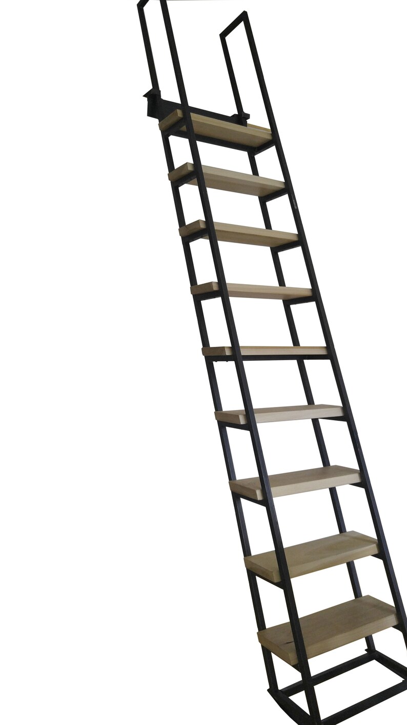 Loft Ladder in & Outlibrarian8ftwhite Free Shipping Etsy