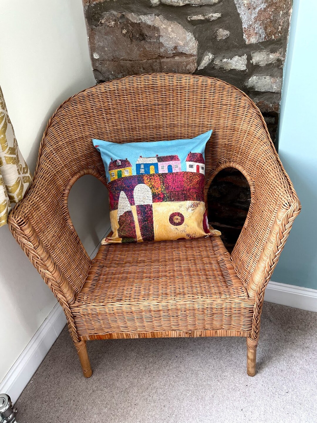 Beach Cushion Cover Cottages Cushion Coastal Cottages Etsy