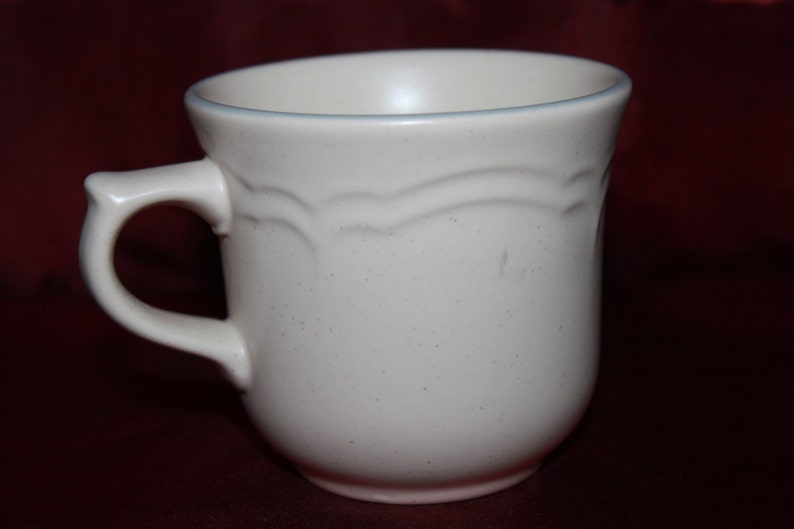 M4 Pfaltzgraff Remembrance Flat Cup Coffee Tea USA