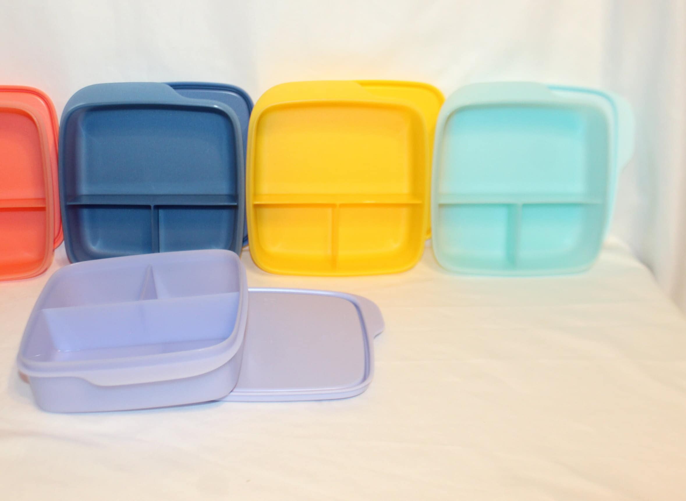 Rectangular Plastic Snack The Lunch Box For Fresh Candy And Food