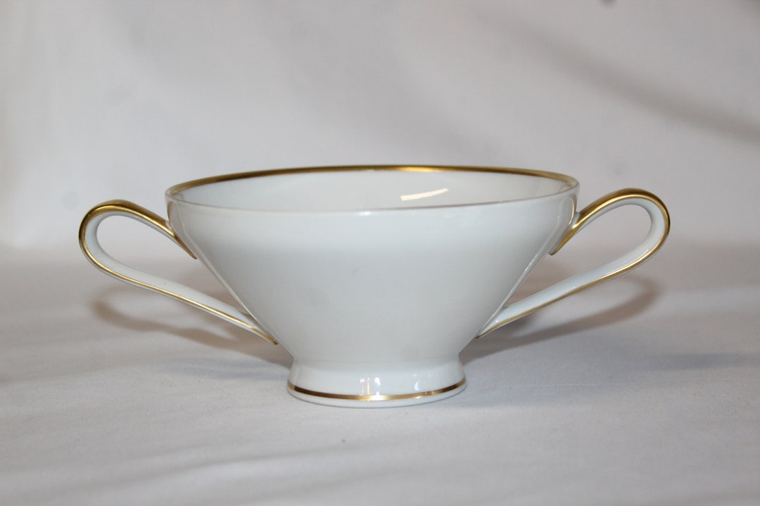 Two Handle Consommé Soup Bouillon Cup Made in Bavaria W Etsy