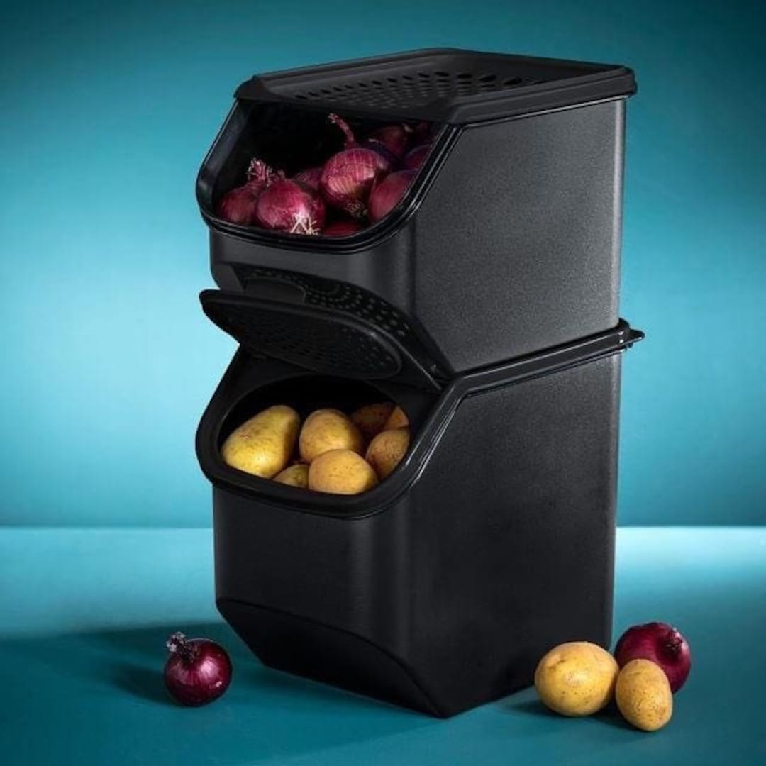 Tupperware Potato Smart Container and Onion Garlic Smart Keeper Combo