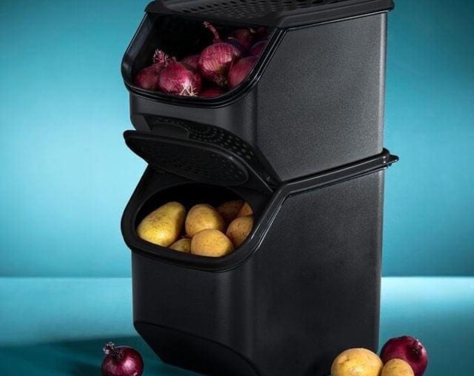 Tupperware Potato Smart Container and Onion Garlic Smart Keeper Combo