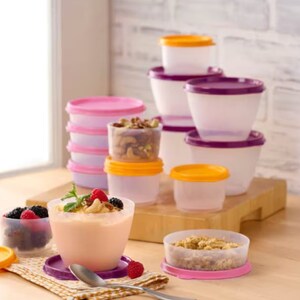 Vaso Tupper Para Yogurt Ensaladas – Con Contenedor Cuchara – La Mejor oferta