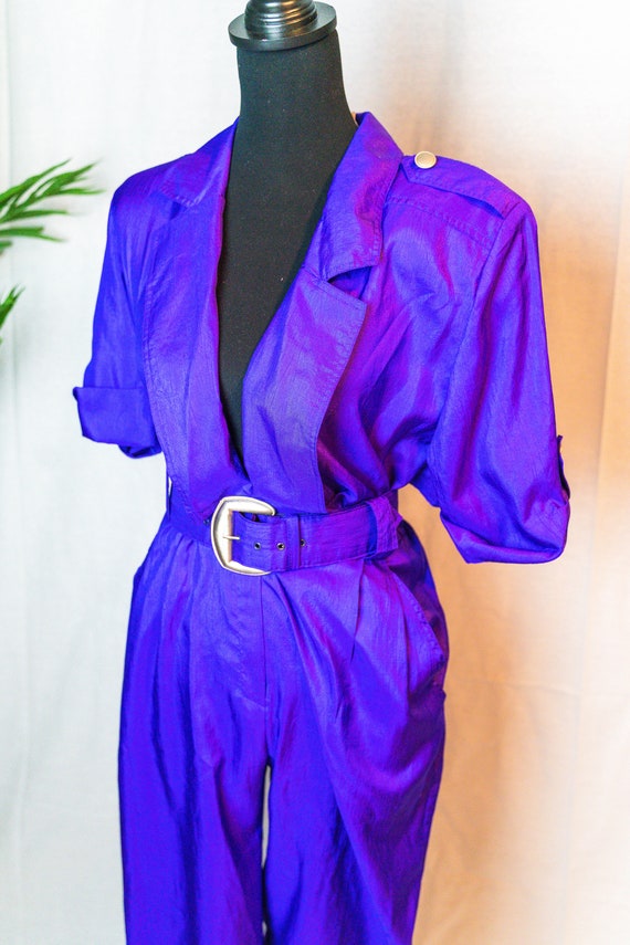 Vintage 80s jumpsuit with Gem