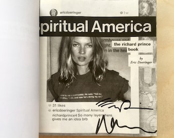 Spiritual America - the Richard Prince Book SIGNED DELUXE EDITION