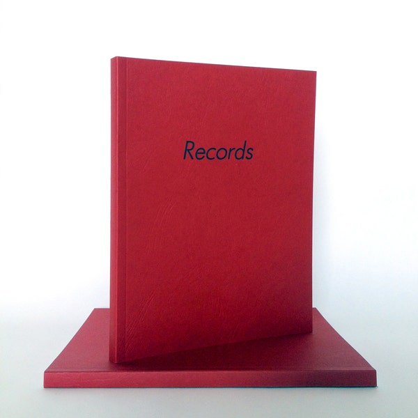 Records (after Ed Ruscha)