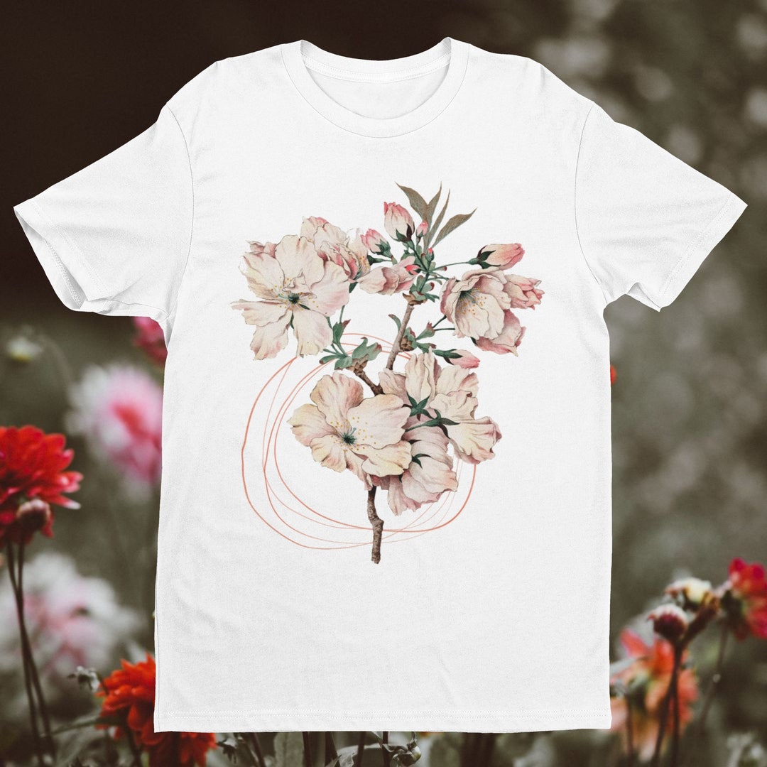 T-SHIRT WITH FLOWER DETACHED