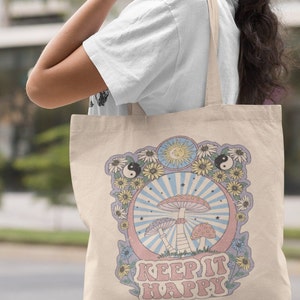 Zen Hippie T Shirt, Flower Power Shirt, Retro 70s Aesthetic Tee, 60s Shirt, 70s Style Clothing, Retro Summer Hippie Shirt, Gift for Her image 4
