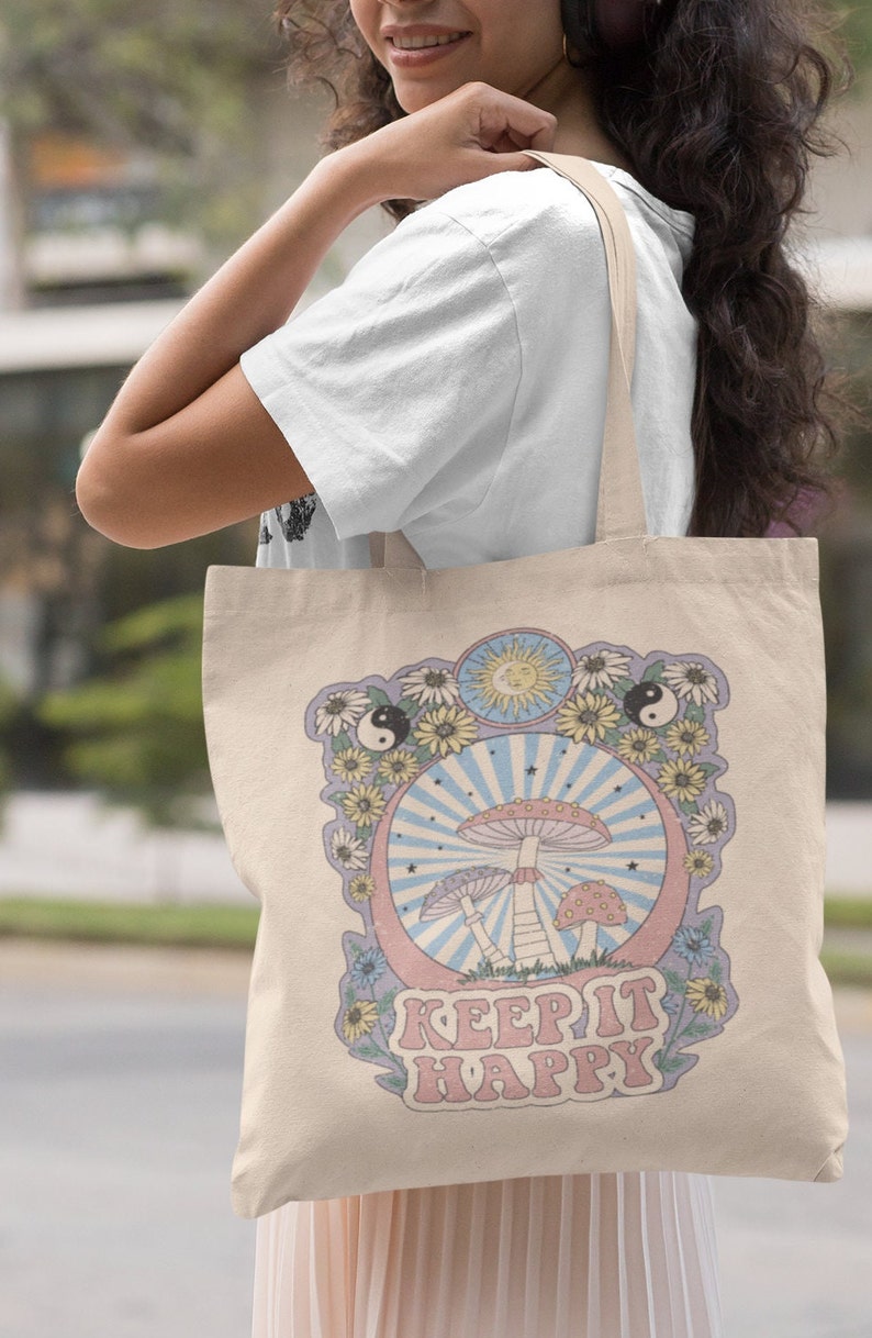 Zen Hippie T Shirt, Flower Power Shirt, Retro 70s Aesthetic Tee, 60s Shirt, 70s Style Clothing, Retro Summer Hippie Shirt, Gift for Her image 4