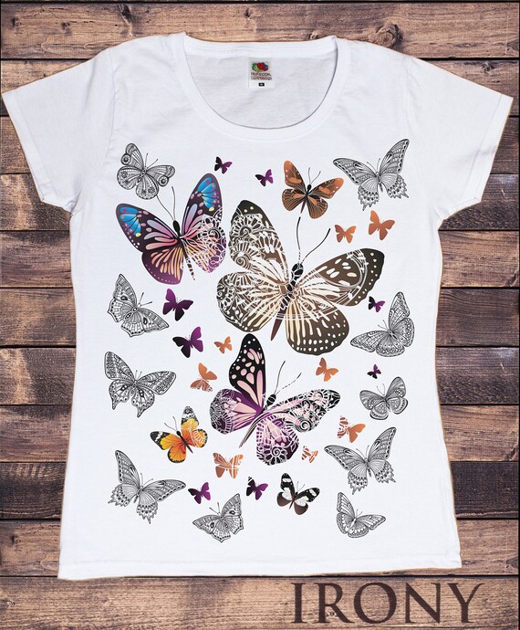Amazon Playeras Con Estampado De Mariposas Birthday Shirts Camisas