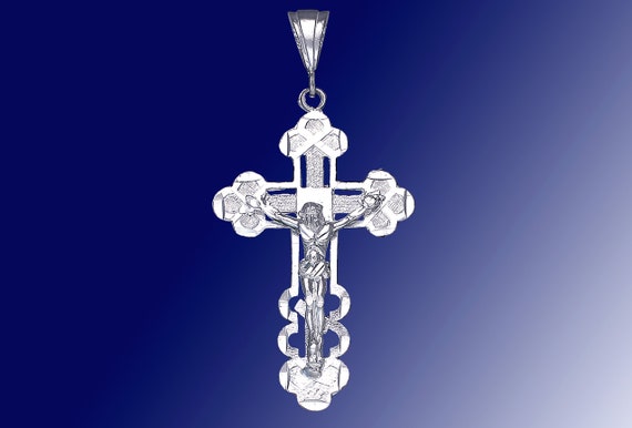 Collar Cruz De Plata De Ley 925 - Regalo Elegante Para Mujeres Y Hombres