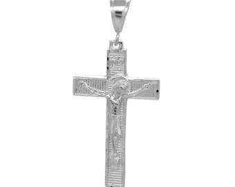 Sterling zilveren.925 kruisbeeld Kruis hanger ketting charme