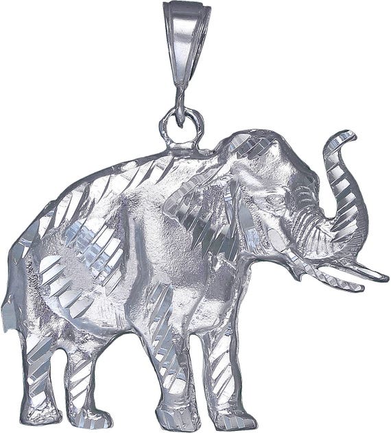 Set De 2 Bijoux Pendentif éléphant Argenté Antique - Collier Chaîne Et Boucles D'oreilles Lideva Paris - Neuf Sans Boîte