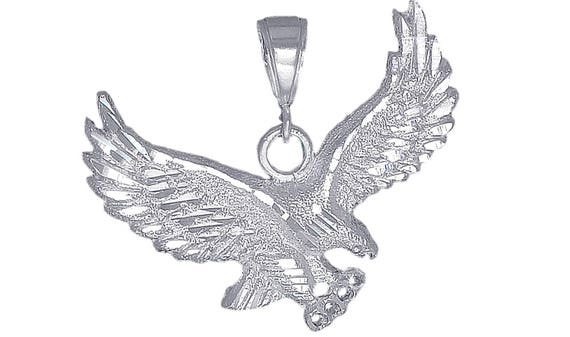 Pendentif Aigle En Argent Massif 925 - Breloque - Neuf Avec étiquettes